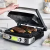 GreenPan Elite Ceramic Nonstick 7-in-1 Multi-Function Contact Grill   Griddle and Waffle Maker - Image 3