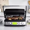 GreenPan Elite Ceramic Nonstick 7-in-1 Multi-Function Contact Grill   Griddle and Waffle Maker - Image 5
