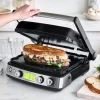 GreenPan Elite Ceramic Nonstick 7-in-1 Multi-Function Contact Grill   Griddle and Waffle Maker - Image 4