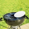 Captiva Designs E02GR013 22  Kettle Charcoal Grill with Pizza Ring and Pizza Stone   Black - Image 3