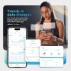 Posture Scale for Body Weight and Fat, Digital Bathroom Scale BMI Weighing Bluetooth Body Fat Scale, 8 Electrode Smart Body Fat Scale, Full Body Composition Analyzer with Voice Prompt - Image 4
