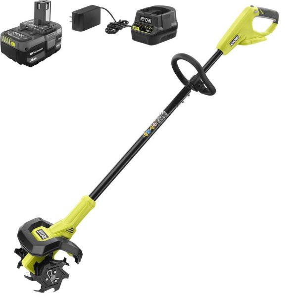 P2750VNM  18V 8 in. Cordless Cultivator with 4.0 Ah Battery and Charger