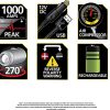 STANLEY J5C09 Portable Power Station Jump Starter 1000 Peak Amp Battery Booster, 120 PSI Air Compressor, USB Port, Battery Clamps - Image 2