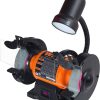 BG4276 2.1-Amp 6-Inch Single Speed Bench Grinder with Flexible Work Light - Image 2