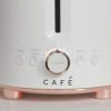 Café Express Finish 2 Slice Metal Toaster White - Image 6