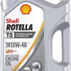 Shell Rotella T5 Synthetic Blend 15W-40 Diesel Engine Oil, 1 Gallon, 3-Pack Case - Image 6