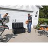 Buyers Products Company 1712240 17.25 in. x 19 in. x 44 in. Matte Black Plastic All-Purpose Truck Tool Box Chest - Image 5