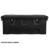 Buyers Products Company 1712240 17.25 in. x 19 in. x 44 in. Matte Black Plastic All-Purpose Truck Tool Box Chest - Image 2