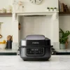 Cosori   Aeroblaze Smart Indoor 8-in-1 Grill with 6-qt Air Grill, Crisp, Dehydrate, Broil, Roast, Bake   Black - Image 11