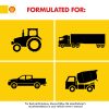 Shell Rotella T5 Synthetic Blend 15W-40 Diesel Engine Oil, 1 Gallon, 3-Pack Case - Image 5