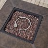 Bay Peyton 35B 1 PC Peyton 35 in. W x 24 in. H Square MGO Liquid Propane Fire Pit in Distressed Brown - Image 4