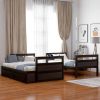 Bright Designs  Espresso Twin over Full Wood Bunk Bed with 2-Drawers - Image 10