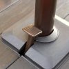 Bay 10 ft. Commercial Aluminum Cantilever Square Offset Patio Umbrella in Cafe Tan with Base Included - Image 12