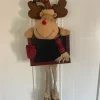 Christmas Countdown Board Decoration Reindeer Ornament Xmas Advent Chalk Plaque Calendar For Kids Activity Bedroom Living Kitchen Home Decor - Image 4