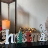 Christmas Wooden Sign Ornament Novelty Xmas Decoration Plaque Centerpiece Dining Table Living Bedroom Home Indoor Decor - Image 4