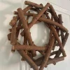 Christmas Willow Fall Door Wreath Decoration Artificial Traditional Autumn Xmas Home Decor Decorative Festive 30 - Image 3