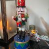 Christmas Nutcracker Ornament Decoration Light Up LED Festive Decor Xmas Festive Ornament Figure Drummer Musical Wind Up - Image 5