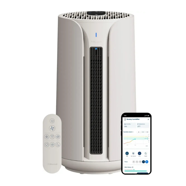 Blueair   ComfortPure Most Powerful 3-in-1 HEPASilent T10i Air Purifier: Heat + Cool + Purify   Gray