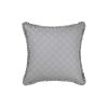 Laura Ashley  Annalise 3-Piece Gray Floral Cotton King Comforter Set - Image 7