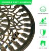 Patio Premier  Tulip Garden 3-Piece Cast Aluminum Outdoor Bistro Set - Image 6