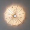 Planetarium 21  Wide Modern White Fabric Ceiling Light - Image 5