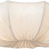 Planetarium 21  Wide Modern White Fabric Ceiling Light - Image 4