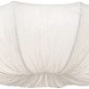 Planetarium 21  Wide Modern White Fabric Ceiling Light - Image 3