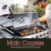 SG6002S 6-Burner BBQ Stainless Steel Gas Grill with Sear and Side Burners, Liquid Propane Cabinet Style Gas Grill, 71,000 BTU - Image 6