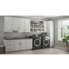 Bay KCSB36-SW  36 in. W x 24 in. D x 34.5 in. H Ready to Assemble Corner Sink Base Kitchen Cabinet in Satin White without Shelf - Image 5