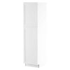 Bay  White Shaker Assembled Pantry Cabinet with Adjustable Shelves   Soft Close Doors (24 in. W x 24.5 in. D) - Image 5