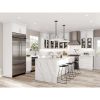 Bay T2484-ELWH Designer Series Elgin Assembled 24x84x23.75 in. Pantry Kitchen Cabinet in White - Image 2
