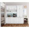 Bay T2490-MLWH Designer Series Melvern Assembled 24x90x23.75 in. Pantry Kitchen Cabinet in White - Image 11