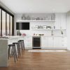 Bay T2490-MLWH Designer Series Melvern Assembled 24x90x23.75 in. Pantry Kitchen Cabinet in White - Image 12